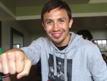 Фото с пресс-конференции Геннадия Головкина и Нобухиро Ишиды