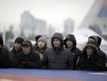 Батыры Астаны показали свою силу в қазақша күрес