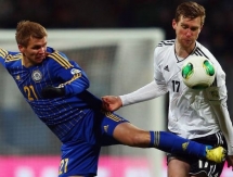 Фоторепортаж с матча отборочного этапа Чемпионата Мира 2014 Германия — Казахстан 4:1