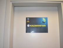 Приезд сборной Казахстана в Елгаву на матч с Россией