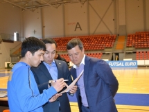 Приезд сборной Казахстана в Елгаву на матч с Россией