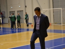 Приезд сборной Казахстана в Елгаву на матч с Россией