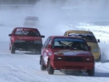 Чемпионат по зимним трековым автогонкам прошел в Петропавловске