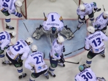 Фоторепортаж с матча плей-офф КХЛ «Трактор» — «Барыс» 5:3