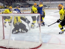 Фоторепортаж с матча ВХЛ «Дизель» — «Сарыарка» 3:4 О.Т