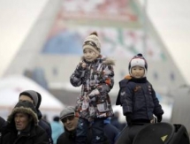 Батыры Астаны показали свою силу в қазақша күрес