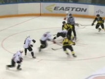 Видеообзор матча плей-офф ВХЛ «Сарыарка» — «Молот-Прикамье» 3:4
