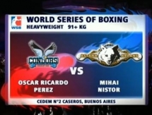 Видео боя встречи WSB Оскар Рикардо Перез VS Михай Нистор