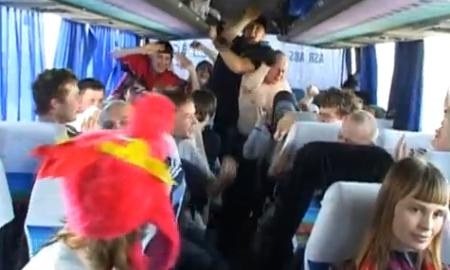 Harlem Shake от фанатов «Арыстана»