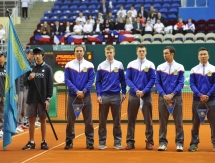 Фоторепортаж с первого игрового дня Кубка Дэвиса