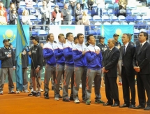 Фоторепортаж с первого игрового дня Кубка Дэвиса