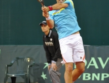 Фоторепортаж с первого игрового дня Кубка Дэвиса