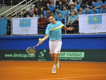 Фоторепортаж с первого игрового дня Кубка Дэвиса