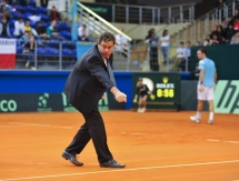 Фоторепортаж с первого игрового дня Кубка Дэвиса