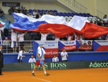 Фоторепортаж с первого игрового дня Кубка Дэвиса