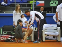 Фоторепортаж с первого игрового дня Кубка Дэвиса