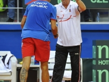 Фоторепортаж с первого игрового дня Кубка Дэвиса