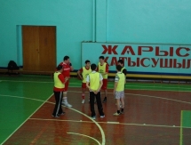 В Актау проходят соревнования по футболу среди работников прокуратуры