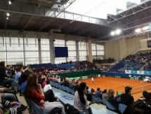 Фоторепортаж со второго игрового дня Кубка Дэвиса Казахстан — Чехия