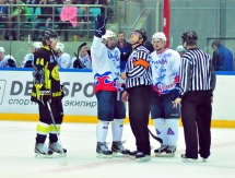 Фоторепортаж матча плей-офф ВХЛ «Сарыарка» — «Ариада-Акпарс» 4:0