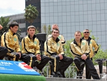 Фоторепортаж с церемонии взвешивания встречи WSB «Mexico Guerreros» — «Аstana Arlans»