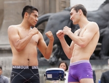 Фоторепортаж с церемонии взвешивания встречи WSB «Mexico Guerreros» — «Аstana Arlans»