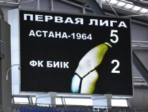 Фоторепортаж с матча Первой лиги «Астана-1964» — «БИIК» 5:2