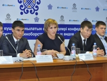 Фоторепортаж с пресс-конференции Конфедерации единоборств