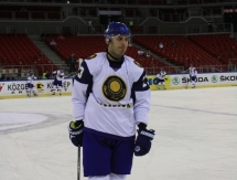 Фоторепортаж с раскатки перед матчем Казахстан — Великобритания