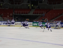 Фоторепортаж с раскатки перед матчем Казахстан — Великобритания