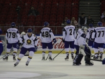 Фоторепортаж с раскатки перед матчем Казахстан — Великобритания