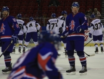 Фоторепортаж с раскатки перед матчем Казахстан — Великобритания