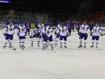 Фоторепортаж с раскатки перед матчем Казахстан — Великобритания