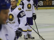 Фоторепортаж с раскатки перед матчем Казахстан — Великобритания