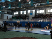 Фоторепортаж с Чемпионата Казахстана по видам борьбы среди взрослых