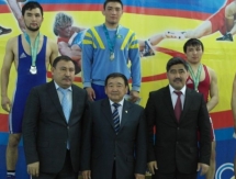 Фоторепортаж с Чемпионата Казахстана по видам борьбы среди взрослых
