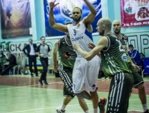 Фоторепортаж с матча плей-офф Национальной лиги «Каспий» — «Барсы» 75:83