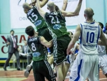 Фоторепортаж с матча плей-офф Национальной лиги «Каспий» — «Барсы» 75:83