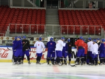 Тренировка сборной Казахстана 