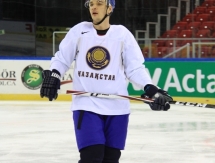 Тренировка сборной Казахстана 