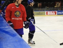 Тренировка сборной Казахстана 