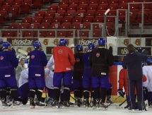 Тренировка сборной Казахстана 