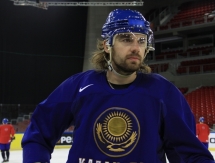 Тренировка сборной Казахстана 