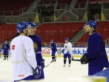 Тренировка сборной Казахстана 