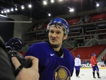 Тренировка сборной Казахстана 