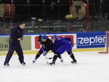 Тренировка сборной Казахстана 