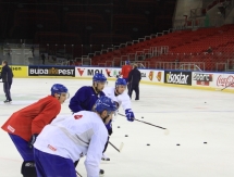 Тренировка сборной Казахстана 