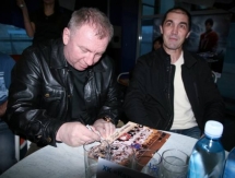 Фоторепортаж со встречи команды «Казцинк-Торпедо» с болельщиками