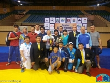 Фоторепортаж с чемпионата Азии по видам борьбы