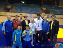 Фоторепортаж с чемпионата Азии по видам борьбы